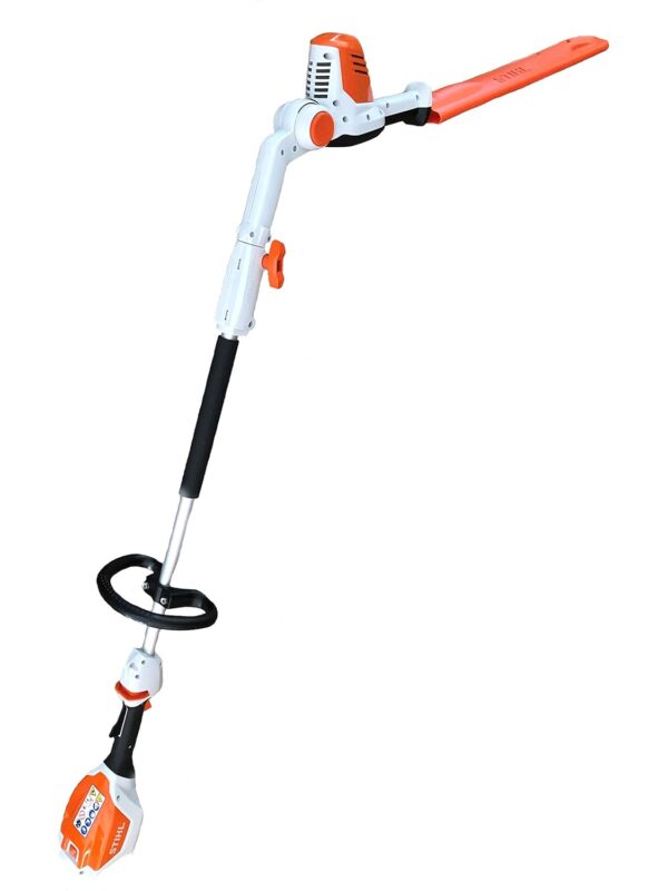 Stihl HLA 56 Cordless Hedge Trimmer - 135° Swivelling, Battery Operated, White