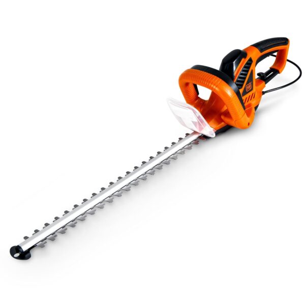 SuperHandy Hedge Trimmer 600W- Electric Lightweight Hedge Cutter, Corded Garden Cutting & Trimming Hedge – 10m Cable, 51cm Blade, Electric Brake for Safety