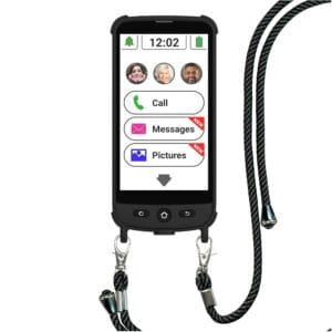 Swissvoice S510-M Senior Mobile Phones for Elderly with Magnetic Charger and Nomad Case - Big Button Mobile Phone - Unlocked SIM Free Easy Smartphones for Seniors - Mobiles for...