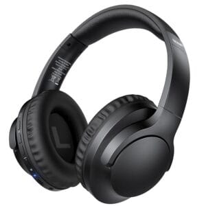 TECKNET Bluetooth Headphones Over Ear, Wireless Headphones 70 Hours Playtime & Bluetooth 5.3, Foldable Lightweight Headphones Wireless Built-in Mic & HiFi Stereo, for...