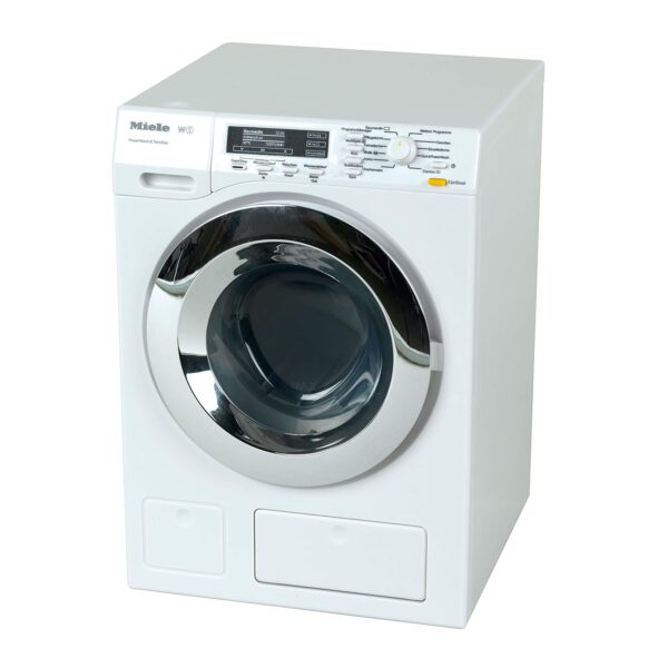 Theo Klein 6941 Miele Washing Machine I Four Washing Programmes and Original Sounds I Works with or without Water I Dimensions: 18.5 cm x 26 cm x 18 cm I Toy for Children Aged 3...