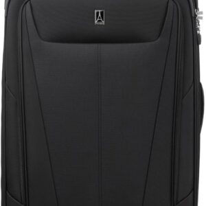 Travelpro Maxlite 5 Softside Expandable Checked Suitcase with 4 Spinner Wheels, Lightweight Suitcase, Men and Women, Black, Checked Large 79x54x34 cm, Approved for easyJet,...