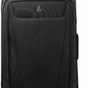 Travelpro Maxlite 5-Softside Lightweight Expandable Upright Luggage, Black, Checked-Medium 26-Inch, Maxlite 5 Softside Lightweight Expandable Upright Luggage