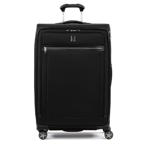 Travelpro Platinum Elite Extra Large Softside Suitcase 4 Wheels Spinner 32x20x13" Expandable and Durable with TSA Lock 144 litres Travel Luggage 10 Years Warranty