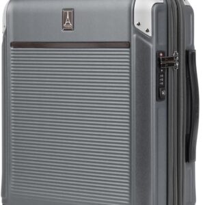 Travelpro Platinum Elite Hardside Suitcase 4 Wheels Rigid, Expandable, Vintage Grey Color Warranty 10 Years, 54x38x20 cm