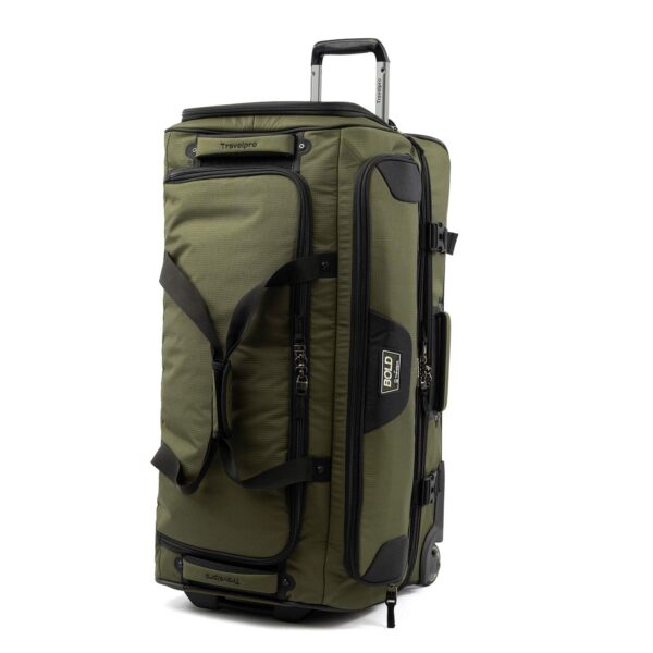 Travelpro Unisex's Bold Drop Bottom Rolling Duffel, One Size