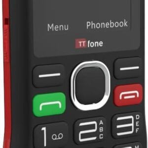 TTfone TT880 Easy-to-Use Mobile Phone for Seniors and Elderly - Large Button Phone with Emergency Assistance Button - Simple and Reliable Mobile Phone (with USB Cable)