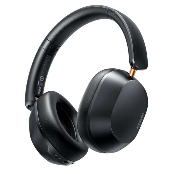 UGREEN Wireless Headphones Hybrid Noise Cancelling Over Ear Bluetooth 5.4 Earphone with Adaptive ANC,Hi-Res&Spatial Sound,Big Bass,EQ in App,75H Battery,USB C Wired...