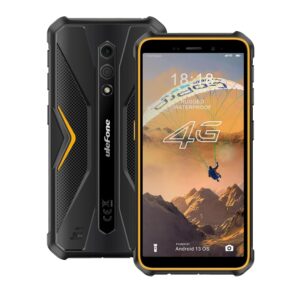 Ulefone Armor X12 Rugged Smartphone, IP68/IP69K Waterproof Outdoor Phone, Android 13 Unlocked, 6GB RAM 32GB ROM, 5.45" Tough Display, 3-Card Slot 4G SIM Free Mobile Phones 13MP...