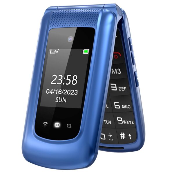 uleway Big Button Mobile Phone for Elderly Unlocked Flip Senior Mobil Phone Pay As You Go Flip Phone Basic Phone with SOS Emergency Button Speed Dail Torch FM Radio Easy to Use...