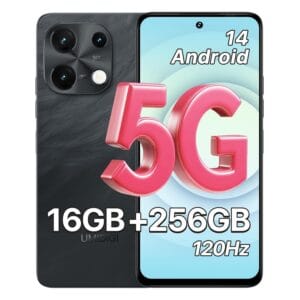 UMIDIGI 5G Mobile Phones, Android 14 Smartphone, 16(8+8) GB +256GB/1TB, 6.8"+120Hz Display Phone, 50MP Camera, Sim Free Unlocked Mobile Phones, 5000mAh, Dual...