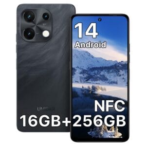 UMIDIGI Note 100 Mobile Phones, (2025) Android 14 Phone, 16(8+8) GB +256GB/1TB Smart Phone, 6.8"+ 120Hz, 50MP Camera, 4G Dual SIM Free Unlocked Mobile Phones, 5000mAh,...