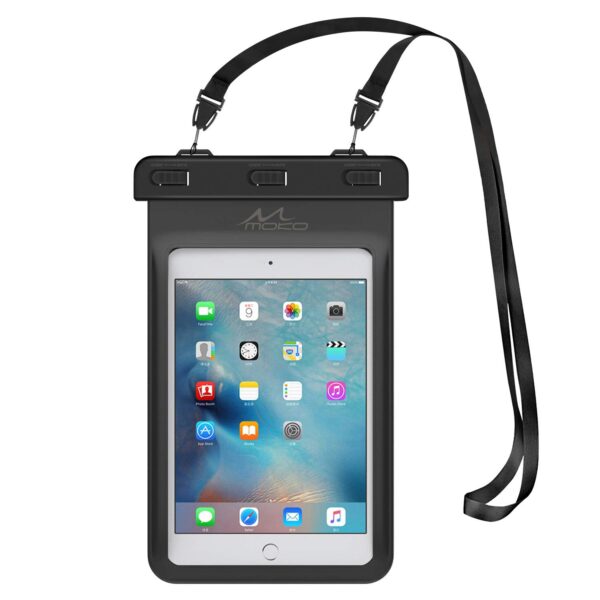 Universal Waterproof Case, MoKo Dry Bag Pouch for iPad Mini 6 2021, iPad mini 5/4/3/2/1, Galaxy Tab A 8.0/8.4, Tab A7 Lite 8.7, Tab E 8.0, HUAWEI MatePad M5/T8 & Other Tablets...