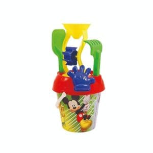 URBN-TOYS 18cm 5 Piece Beach Designed Sand Mill Set Mickey Mouse