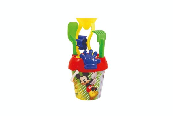 URBN-TOYS 18cm 5 Piece Beach Designed Sand Mill Set Mickey Mouse