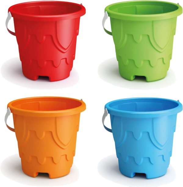URBN-TOYS 18cm Castle Mould Beach Sand Bucket Kids Outdoor Sandpit Play Toy