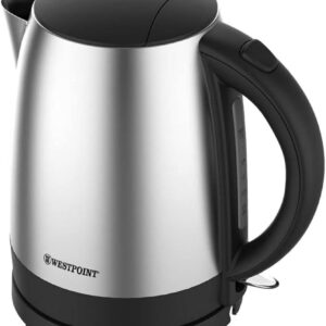 Westpoint Deluxe Brushed Stainless Steel QUIET BOIL Electric Kettle, 1.7 Litre
