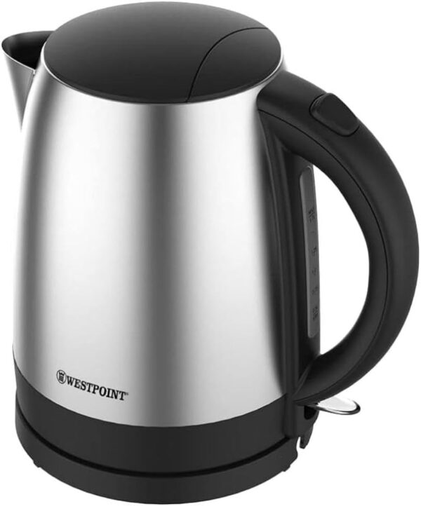 Westpoint Deluxe Brushed Stainless Steel QUIET BOIL Electric Kettle, 1.7 Litre