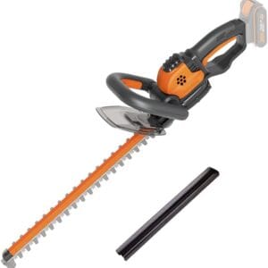 WORX WG261E.9 20V Cordless Hedge Trimmer, 45cm Dual-Action Blades, Tool Only – Battery and Charger Not Included