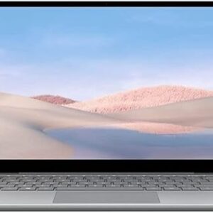 2020 Microsoft Surface Laptop Go with Intel Core i5-1035G1 (12.4-inch, 16GB RAM, 256GB SSD) (QWERTY English) Platinum (Renewed)