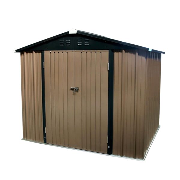 6 X 8 Outdoor Storage Garden Shed Apex Roof Free Foundation Tool Box