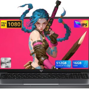 ACEMAGIC 15.6" FHD Laptop with 4 Core In-tel N150 Processor Up to 3.6GHz (Beat N100/N97/N5095) Laptops Computer,16GB DDR4 512GB SSD HD Notebook,Support WiFi 5,BT5,...