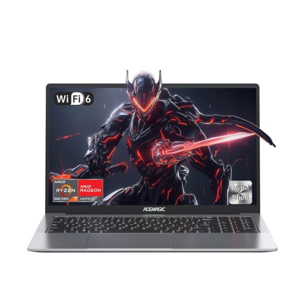 ACEMAGIC 2025 Gaming Laptop Computer - 16.1'' FHD Display Laptop with AMD Ryzen 7 5700U Processor (Up to 4.3 Ghz), 16GB Ram DDR4x2 512GB SSD Notebook with Backlit Keyboard,...