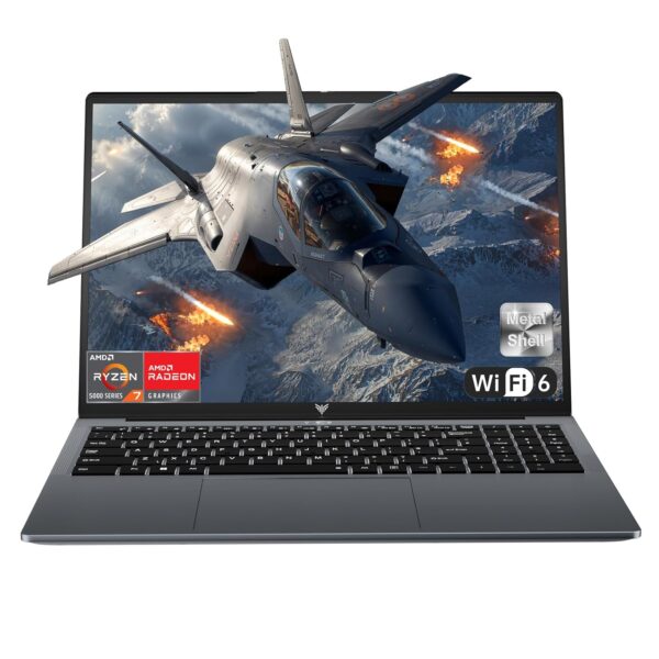 ACEMAGIC Gaming Laptop, 16 inch FHD Display Laptop with AMD Ryzen 7 5700U Processor(beat i7-1265U), up to 4.3Ghz 16GB Ram DDR4 512GB SSD Gaming Notebook with Backlit Keyboard,...