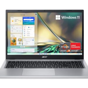 Acer Aspire 3 A315-24P-R7VH Slim Laptop | 15.6" Full HD IPS Display | AMD Ryzen 3 7320U Processor | AMD Radeon Graphics | 8GB LPDDR5 | 128GB SSD | US English Keyboard | Wi-Fi 6...