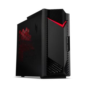 Acer Nitro N50-650 Gaming Desktop - Intel Core i5-13400F, 16GB, 512GB SSD, Nvidia RTX 4060, No Display, Windows 11, Black