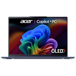 acer Swift AI SF14-51 Laptop - Intel Core Ultra 5 226V, 16GB, 1TB SSD, Integrated Graphics, 14 Inch 2.8K OLED Adobe and DCI-P3 100 Percent, Windows 11, Blue