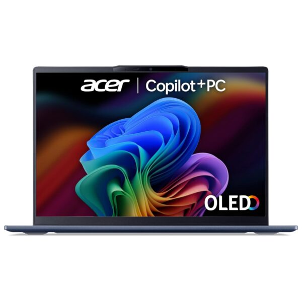 acer Swift AI SF14-51 Laptop - Intel Core Ultra 5 226V, 16GB, 1TB SSD, Integrated Graphics, 14 Inch 2.8K OLED Adobe and DCI-P3 100 Percent, Windows 11, Blue