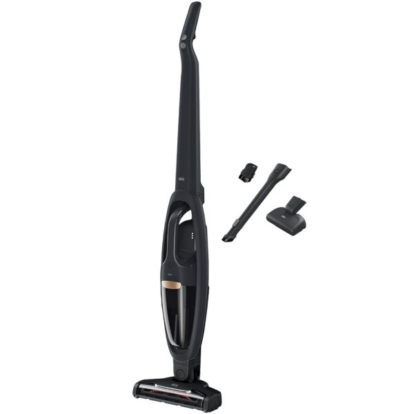 AEG QX6-1-45AN Cordless Vacuum Cleaner, Bagless, Quiet, Handheld Vacuum Cleaner Battery, 45 Minutes Running Time, Lightweight, Hard Floor, 2-in-1, Pet Hair, Dog, Cat, Carpet,...