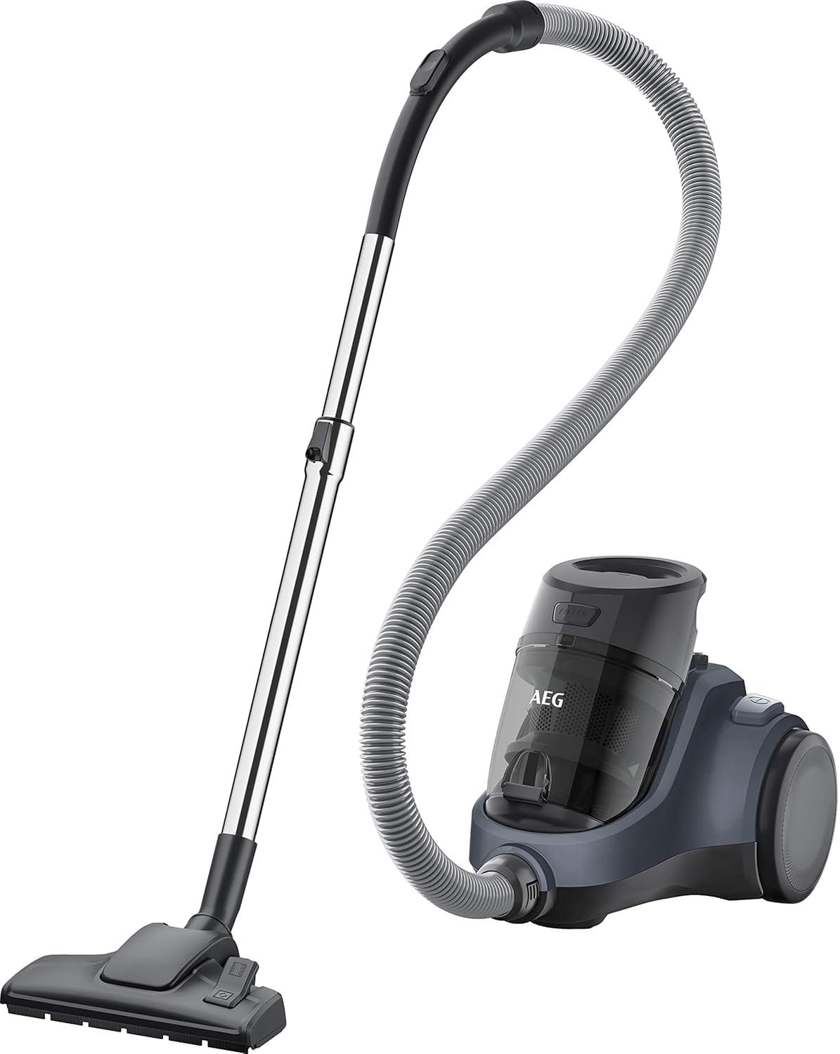 AEG Total Home LX5-2-4DB, LX5 Bagless Cylinder Vacuum, Denim Blue, 700 W, 80 Decibeles