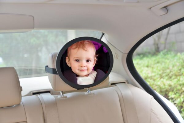 Altabebe Baby Rear Seat Mirror - 100% Shatterproof Adjustable