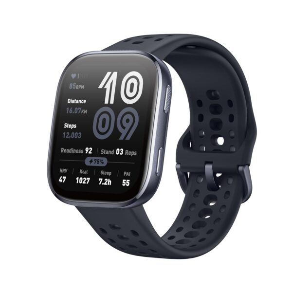 AMAZFIT Bip 6 Smart Watch 46mm, 14 Day Battery, 1.97" AMOLED Display, GPS & Free Maps, AI, Bluetooth Call & Text, Health, Fitness & Sleep Tracker, 140+ Workout Modes, 5 ATM...