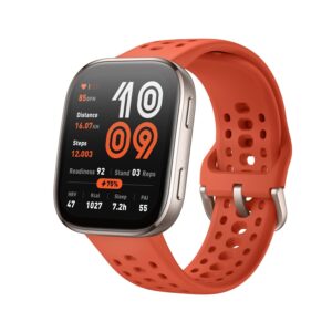 AMAZFIT Bip 6 Smart Watch 46mm, 14 Day Battery, 1.97" AMOLED Display, GPS & Free Maps, AI, Bluetooth Call & Text, Health, Fitness & Sleep Tracker, 140+ Workout Modes, 5 ATM...