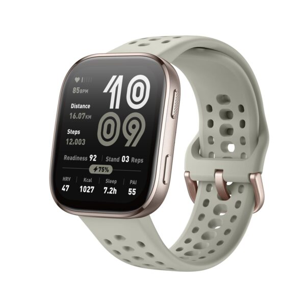 AMAZFIT Bip 6 Smart Watch 46mm, 14 Day Battery, 1.97" AMOLED Display, GPS & Free Maps, AI, Bluetooth Call & Text, Health, Fitness & Sleep Tracker, 140+ Workout Modes, 5 ATM...