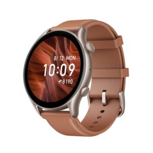 Amazfit GTR 3 Pro 46mm Smart Watch with AMOLED Display, Heart Rate, Sleep, Stress, SpO2 Monitoring, Sports Watch with 150+ Sports Modes, GPS, Bluetooth Calls, Music Control,...