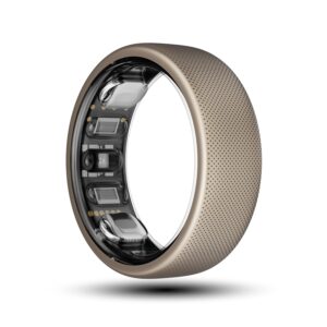 Amazfit Helio Smart Ring Health Tracker, Fitness Tracker Ring, No Subscription, Monitors Sleep, Heart Rate & Stress, Titanium Alloy, Fast 1.4-Hr Charging, Swim/Shower...