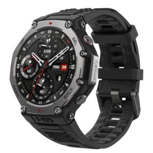 AMAZFIT T-Rex 3 Outdoor Smartwatch 48mm AMOLED Display, Offline Maps & Navigation, 6 Satellite Systems Dual Band GPS, 27 Days Battery Life, NFC Payment, 170 Sports Mode, 45m...