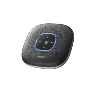 Anker PowerConf Bluetooth Speakerphone with 6 Microphones, Enhanced Voice Pickup, 24H Call Time, Bluetooth 5, USB C, Bluetooth Conference Speaker Compatible with Leading...