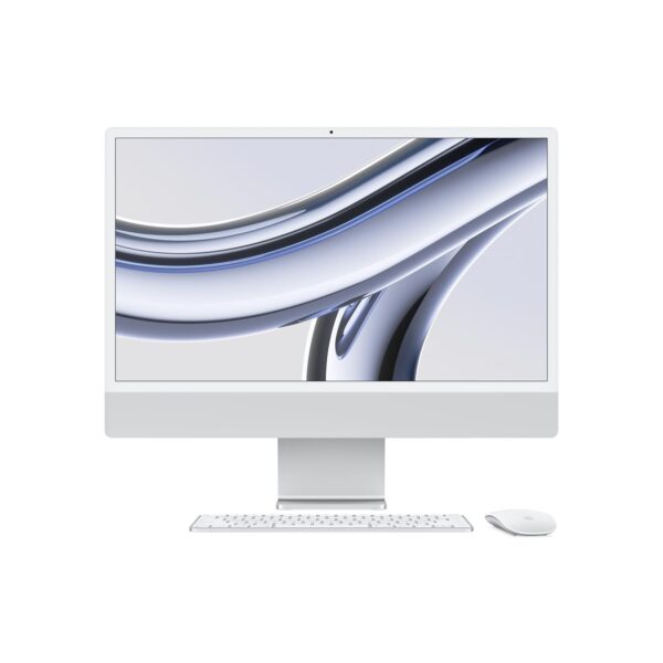 Apple 2023 iMac all-in-one desktop computer with M3 chip: 8-core CPU, 10-core GPU, 24-inch 4.5K Retina display, 8GB unified memory, 512GB SSD storage, matching accessories....