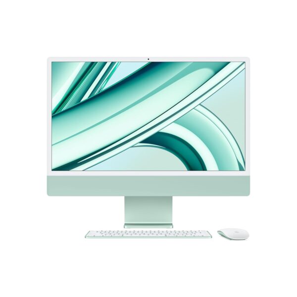 Apple 2023 iMac all-in-one desktop computer with M3 chip: 8-core CPU, 10-core GPU, 24-inch 4.5K Retina display, 8GB unified memory, 256GB SSD storage, matching accessories....