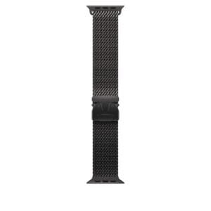 Apple Watch Band - Milanese Loop - 49mm - Black - Small