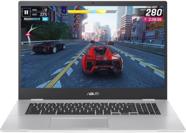 ASUS Laptop Chromebook CX1700CKA 17.3" HD+ Chromebook Laptop (Intel Pentium N6000, 4GB RAM, 128GB SSD, Chrome OS)