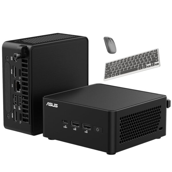 ASUS NUC 14 Pro Mini PC Win 11 Pro, Intel Ultra 7 155H (16C/22T), 16GB DDR5 RAM, 512GB PCIe SSD, Small Desktop Computer with Intel Arc GPU/AI GC/AI Boost/AI Ready/Thunderbolt...
