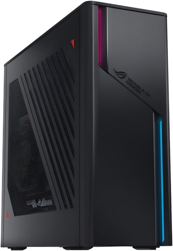 ASUS ROG G22CH SFF Gaming Desktop | Intel i7-14700F | 16GB RAM | 1TB SSD | Nvidia GeForce RTX 4060 Ti | Liquid Cooled CPU | Small Form Factor | Windows 11 Home | Black