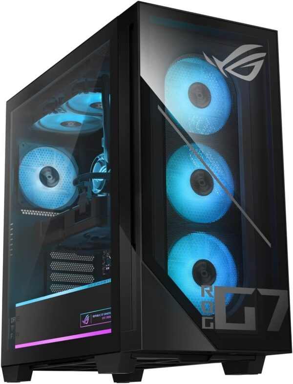 ASUS ROG G700 (2025) Gaming Desktop PC, IntelÂ® Coreâ„¢ Ultra 7 265F Processor, NVIDIAÂ® GeForce RTXâ„¢ 5070Ti, 1TB M.2 NVMeâ„¢ PCIeÂ® 4 SSD, 16GB DDR5 RAM, Windows 11 Home,...