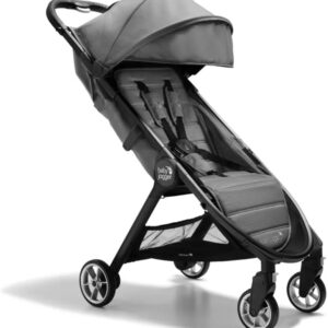 Baby Jogger City Tour 2 Travel Strollers | Ultra-Lightweight, Foldable & Compact Buggy | Shadow Grey